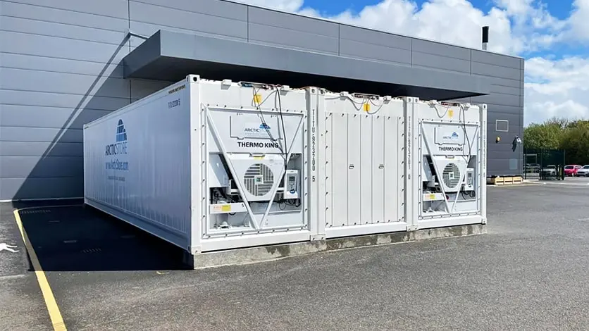 Depozitare modulară la rece Arctic SuperStore pentru supermarketuri și comerț cu amănuntul