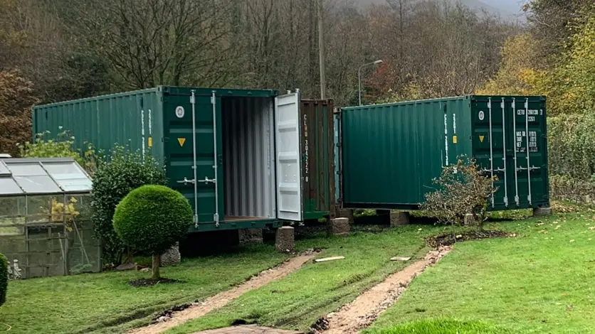 Containere de depozitare de 20 ft