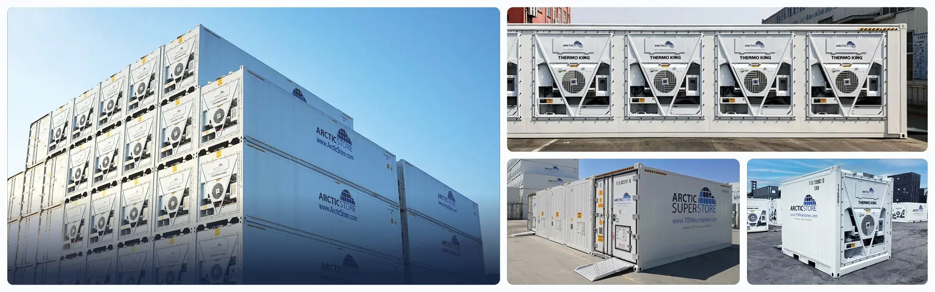 Containere frigorifice de 10 ft, 20 ft și 40 ft