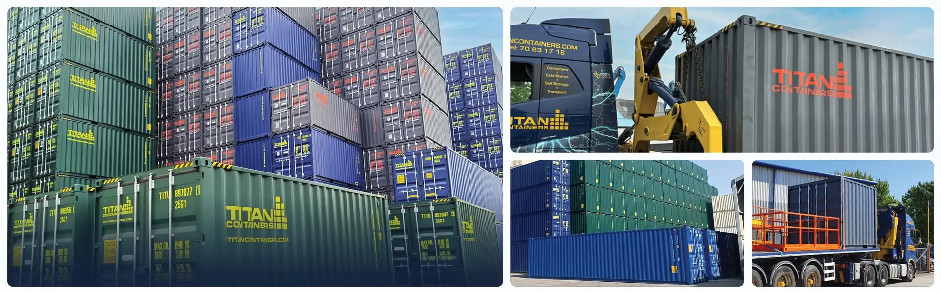 Containere maritime de 10 ft, 20 ft, 40 ft