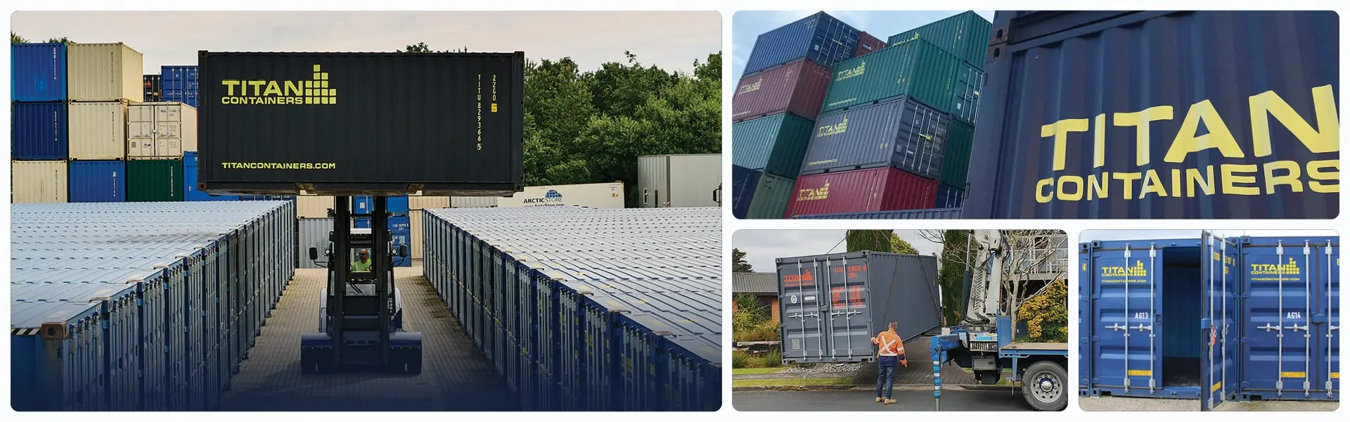 Containere de depozitare de 10 ft, 20 ft, 40 ft