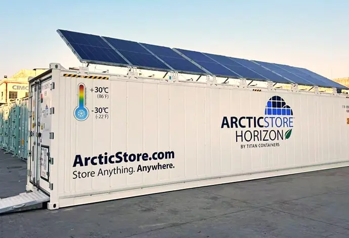 Energy-Efficient Refrigerated Containers ArcticStore Horizon