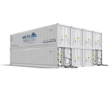 Arctic MegaStore soluție modulară de depozitare frigorifică de mare capacitate de la TITAN Containers
