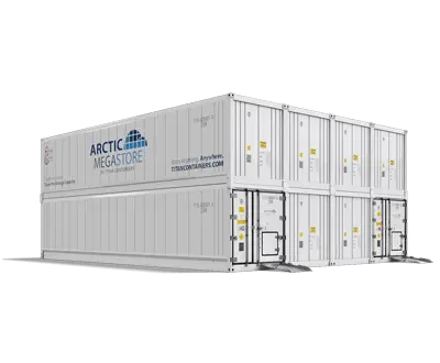 Arctic MegaStore soluție modulară de depozitare frigorifică de mare capacitate de la TITAN Containers