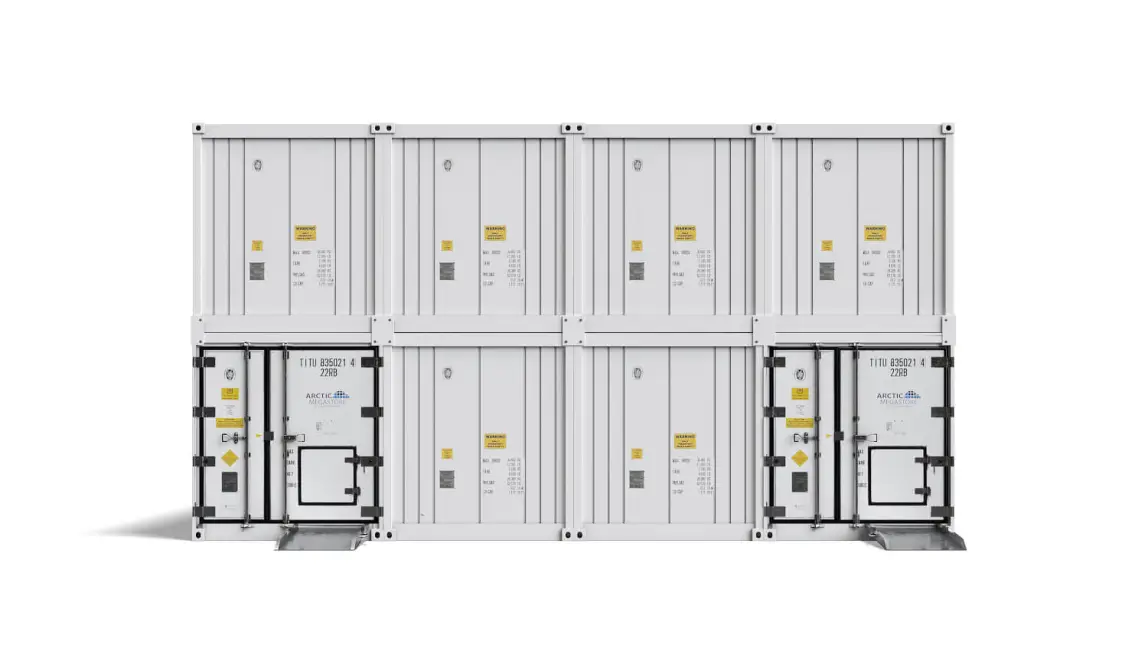 Arctic MegaStore soluție modulară de depozitare frigorifică de mare capacitate de la TITAN Containers