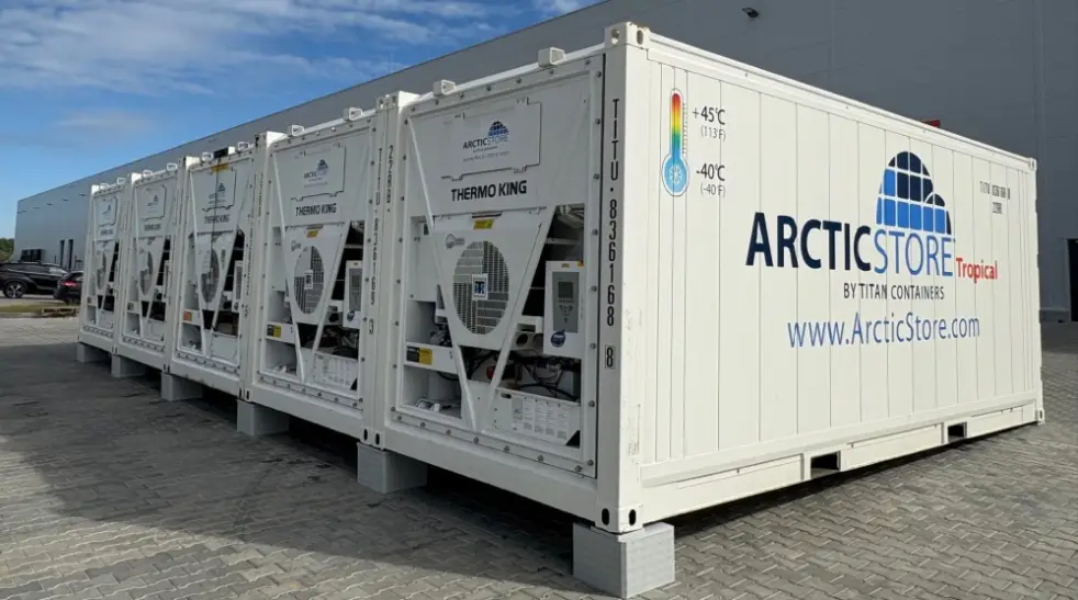 Containere ArcticStore de închiriat – containere frigorifice