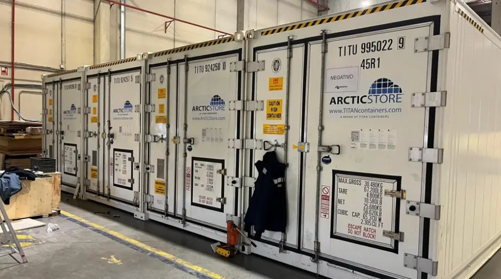 Logistica lanțului frigorific al Arctic Superstore