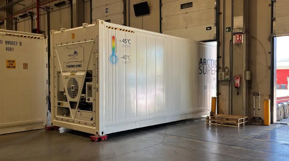 Logistica lanțului frigorific al Arctic Superstore