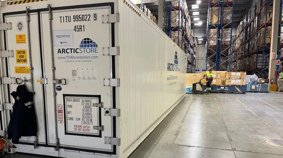 Logistica lanțului frigorific al Arctic Superstore